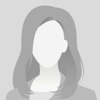 Default avatar photo placeholder. Grey profile picture icon. Business woman illustration
